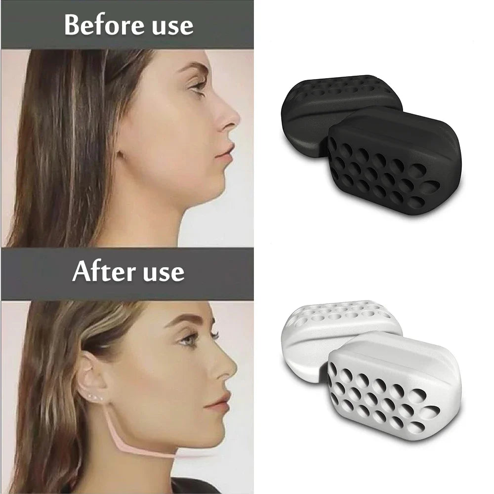 Jaw Exerciser Ball - Facial Muscle Trainer and Chewing Workout Equipment
