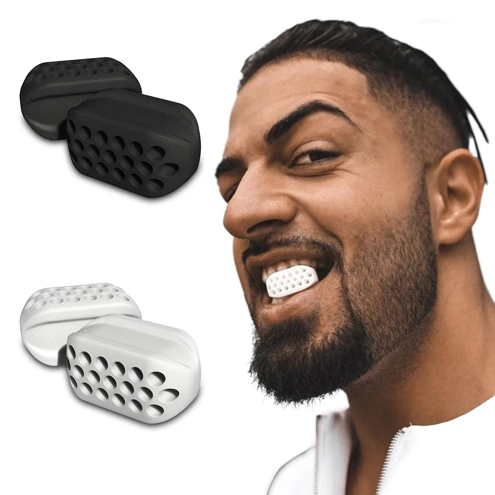 Jaw Exerciser Ball - Facial Muscle Trainer and Chewing Workout Equipment