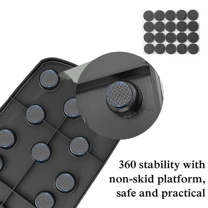 Portable Multifunctional Push-Up Board with Handles - Foldable Fitness Equipment for Comprehensive Chest, Abdomen, Arms, and Back Training